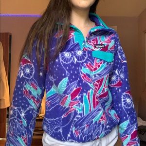 Patagonia Re-Tool snap fleece pullover